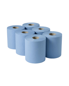 Centrefeed Blue 2ply 6 x120m
