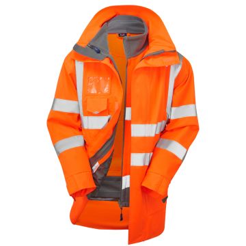 CLOVELLY + HARTLAND Leo 3-in-1 Anorak + Fleece Jacket A04