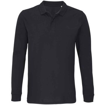 SOL'S Unisex Planet Long Sleeve Pique Polo Shirt 04241