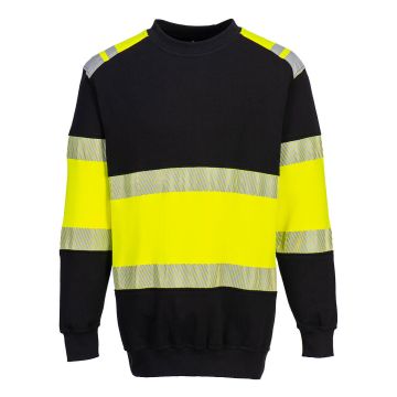 PW3 Modaflame Knit Hi-Vis Class 1 FR Sweatshirt FR716