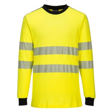 PW3 Modaflame Knit Hi-Vis FR Long Sleeve T-Shirt FR701