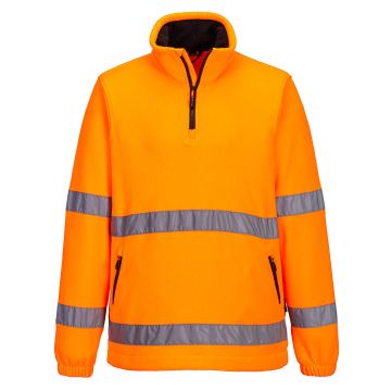 Hi-Vis 1/2 Zip Fleece F302