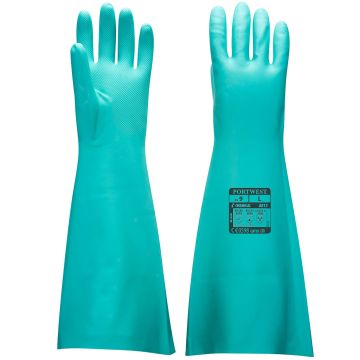 Chem 480 Nitrile Extended Gauntlet A813