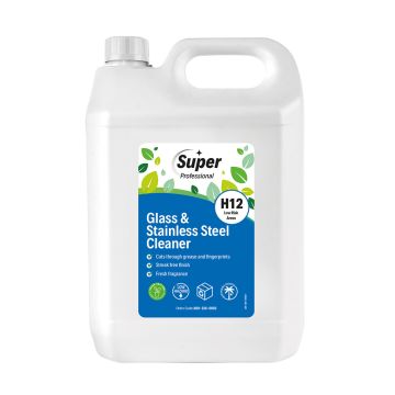 Super Glass & Stainless Steel Cleaner 5L