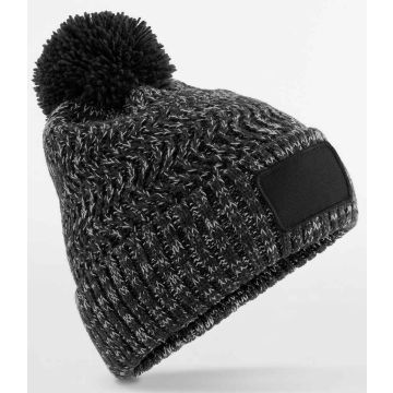 Beechfield Ramble Patch Pom Beanie BB331