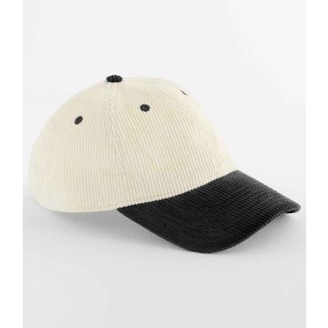 Beechfield Contrast Peak Corduroy Cap BB690