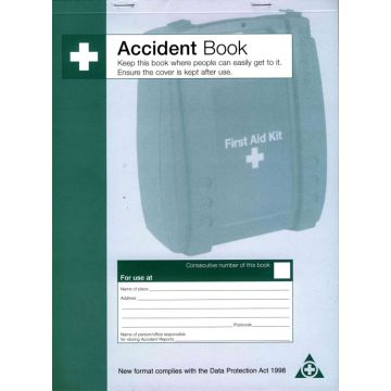 First Aid Accident Report Book