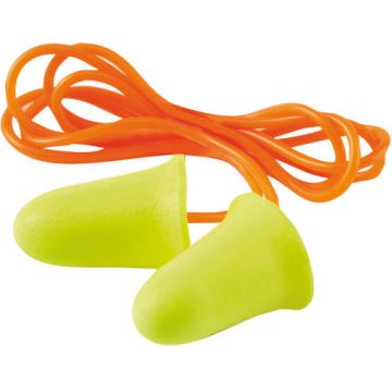 3M E-A-R Soft FX Corded Ear Plugs ES01021 Yellow (Pack of 200)