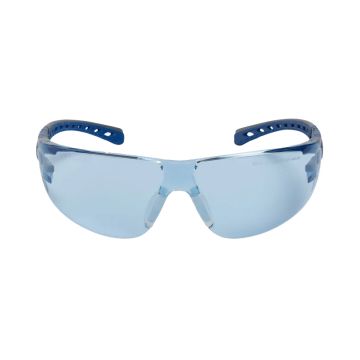 Riley Stream Blue Frame, Blue Lens Safety Spec RLY00236