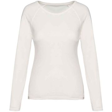 Native Spirit Ladies Raglan Long Sleeve Washed T-Shirt NS339