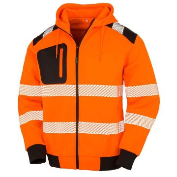 Result Genuine Recycled Safety Zip Hoodie RS503