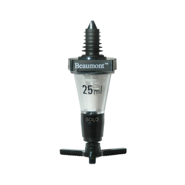 Traditional 25ml Optic Black Solo Measure