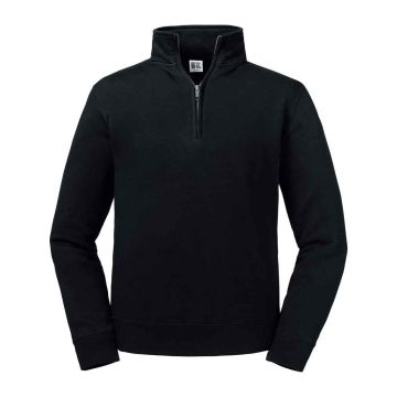 Russell Authentic Zip Neck Sweatshirt 270M