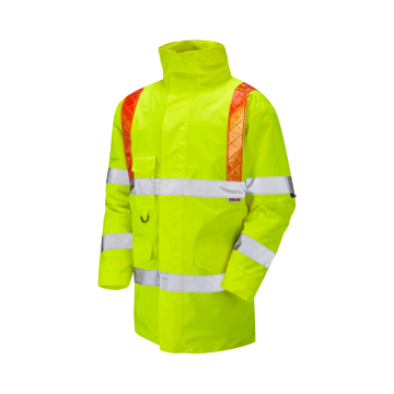 PUTFORD Leo EcoViz 4K Baffle Lined Anorak with Red Braces A02