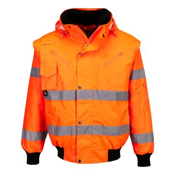 Hi-Vis 3-in-1 Bomber Jacket C467