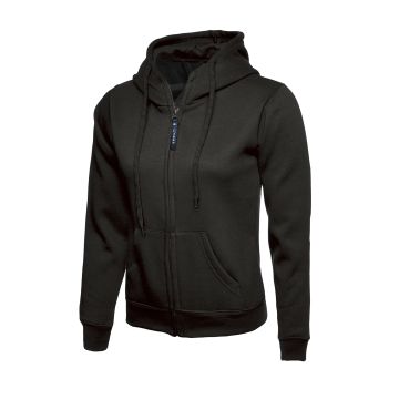 UC505 Ladies Classic Full Zip Hooded Sweatshirt