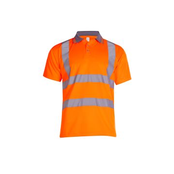 UC808 Hi Vis Short Sleeve Polo Shirt