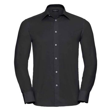 Russell Collection Long Sleeve Tailored Oxford Shirt 922M