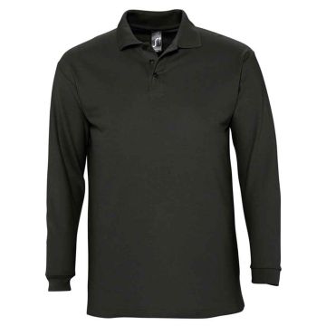 SOL'S Winter II Long Sleeve Cotton Pique Polo Shirt 11353