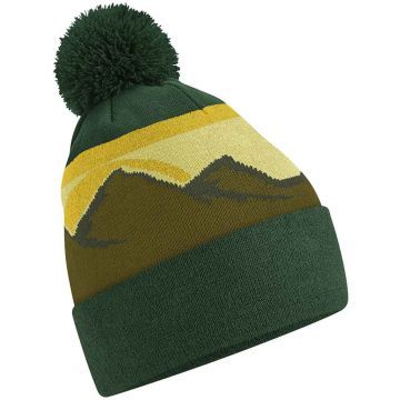 Beechfield Mountain Peaks Pom Pom Beanie BB395R