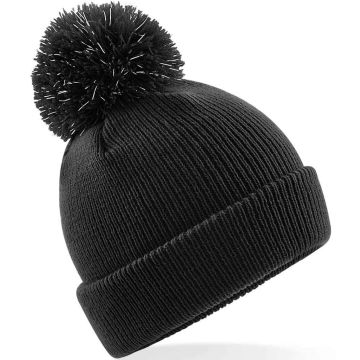 Beechfield Kids Reflective Bobble Beanie BB406B