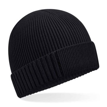 Beechfield Organic Cotton Engineered Patch Beanie BB438N