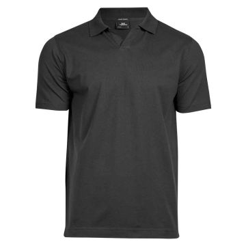 Tee Jays Luxury Stretch V Neck Polo Shirt T1404