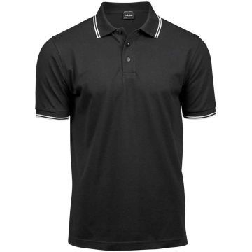 Tee Jays Luxury Stretch Tipped Polo Shirt T1407