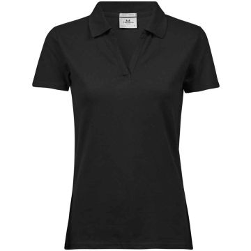 Tee Jays Ladies Luxury Stretch V Neck Polo Shirt T1409