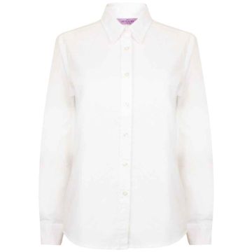 Henbury Ladies Long Sleeve Classic Oxford Shirt H511