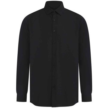 Henbury Long Sleeved Cotton Feel Coolplus Shirt H582