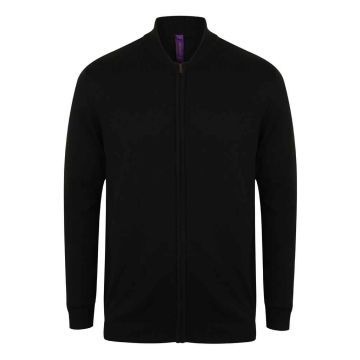 Henbury Unisex Zip Through Cardigan H718