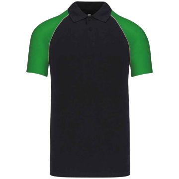 Kariban Baseball Cotton Pique Polo Shirt KB226