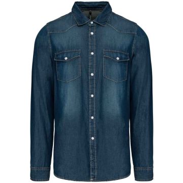 Kariban Long Sleeve Denim Shirt KB519