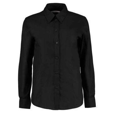 Kustom Kit Ladies Long Sleeve Tailored Workwear Oxford Shirt K361