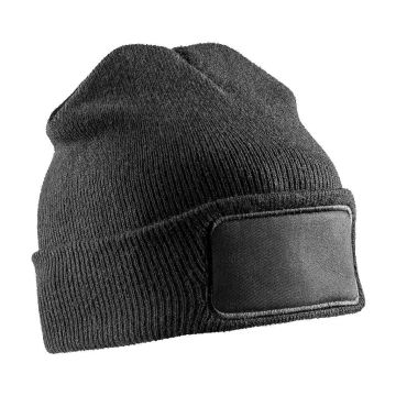 Result Genuine Recycled Double Knit Printers Beanie RC927