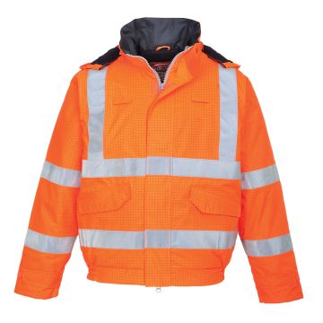 Bizflame Rain Hi-Vis FR Winter Bomber Jacket S773