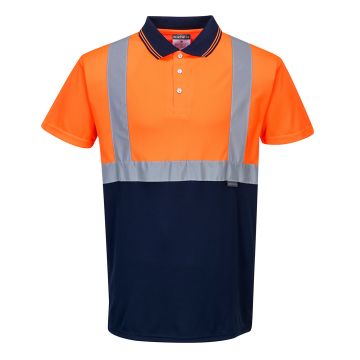 Hi-Vis Contrast Polo Shirt S/S S479