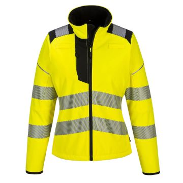 PW3 Hi-Vis Women's Softshell (3L) PW381