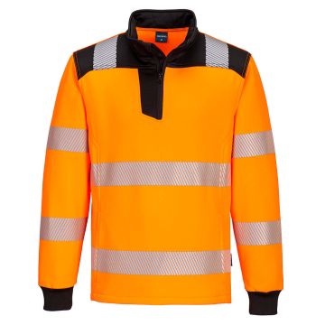 PW3 Hi-Vis 1/4 Zip Sweatshirt PW326