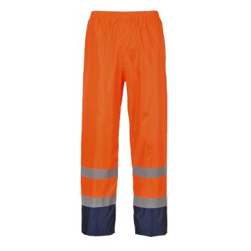 Hi-Vis Contrast Classic Rain Trousers H444
