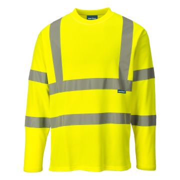Hi-Vis Cotton Comfort T-Shirt L/S S278