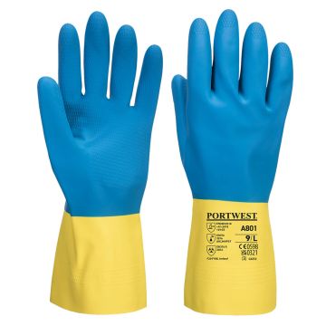 Chem 300 Latex Double Dipped Gauntlet A801