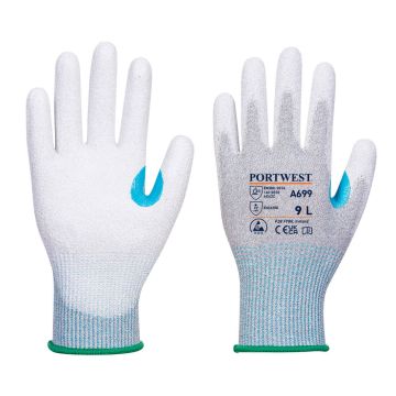 MR13 ESD PU Palm Glove A699