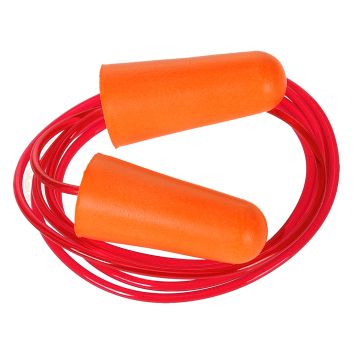Corded PU Foam Ear Plugs (200 Pairs) EP08
