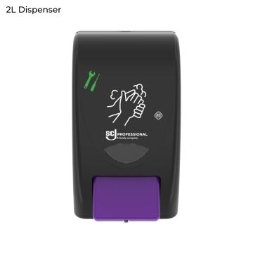 Deb Cleanse Heavy Duty Dispenser Black 2L