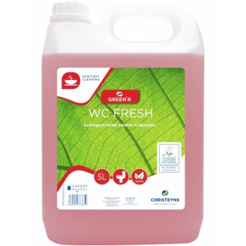 GREEN'R WC Fresh Ecological Toilet Cleaner & Descaler 5L