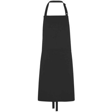 Dennys Polyester Bib Apron with Pocket DE101