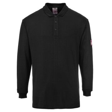 Modaflame Knit FR Long Sleeve Polo Shirt FR10