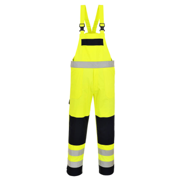 Bizflame Work Hi-Vis Multi-Norm Contrast FR Bib and Brace FR63